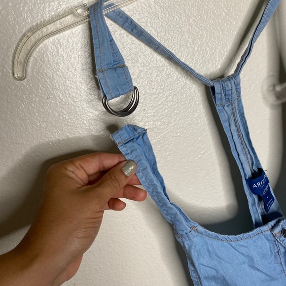 Arizona Denim Overall Shorts - Picture 4 of 4